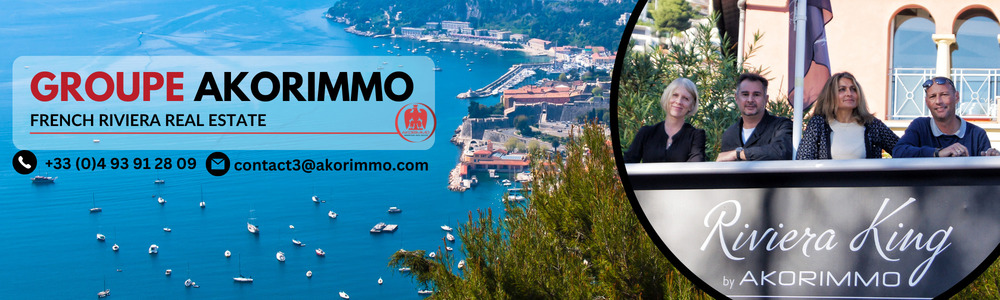 Akorimmo Nice Côte d'Azur - French Riviera Real Estate  bannière