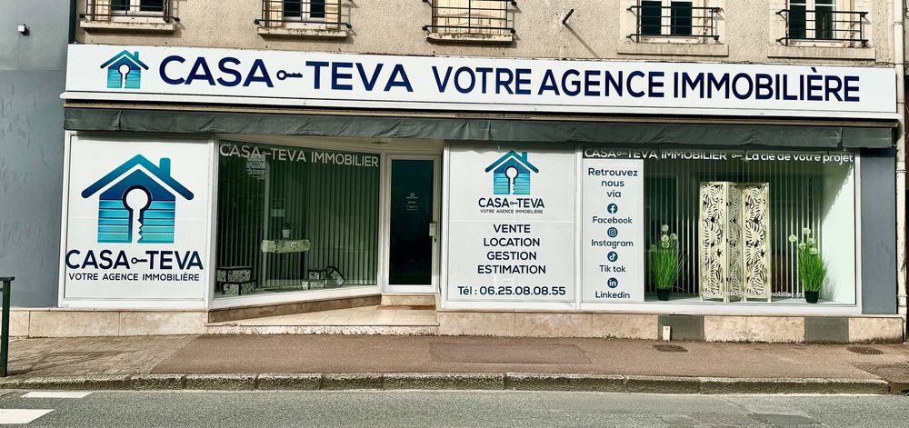 Casa Teva Votre Agence Immobilière bannière