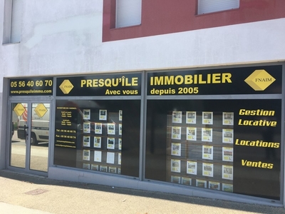 PRESQU ILE IMMOBILIER bannière