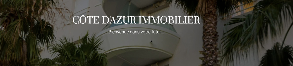 Côte d'Azur Immobilier bannière