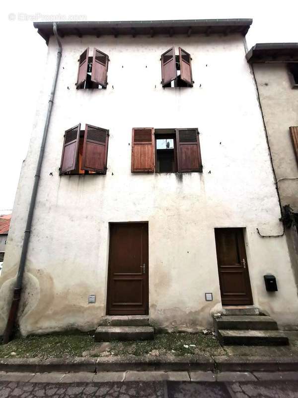 Facade Maison 1 - Maison à FENETRANGE