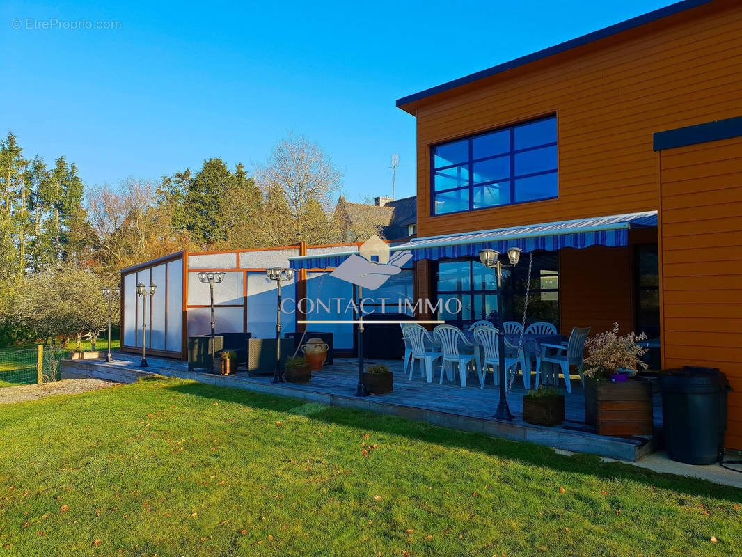 Maison en bois - Maison à MALGUENAC