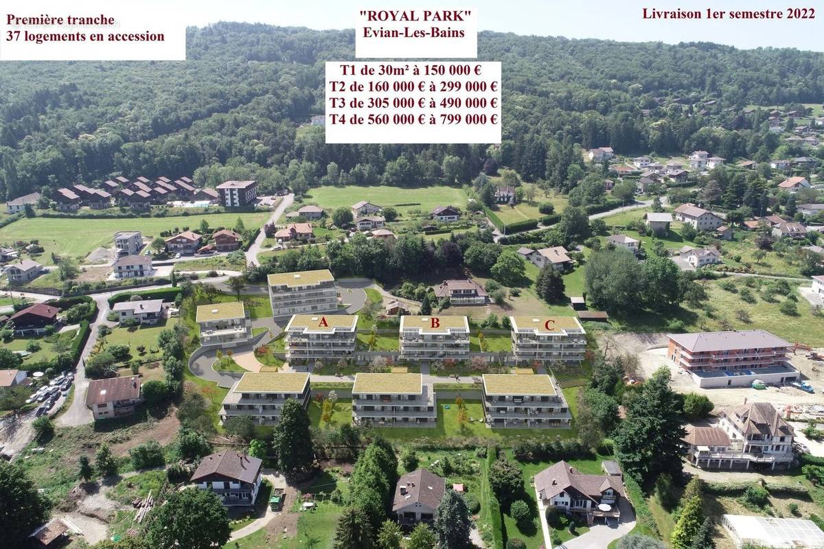 Appartement à EVIAN-LES-BAINS