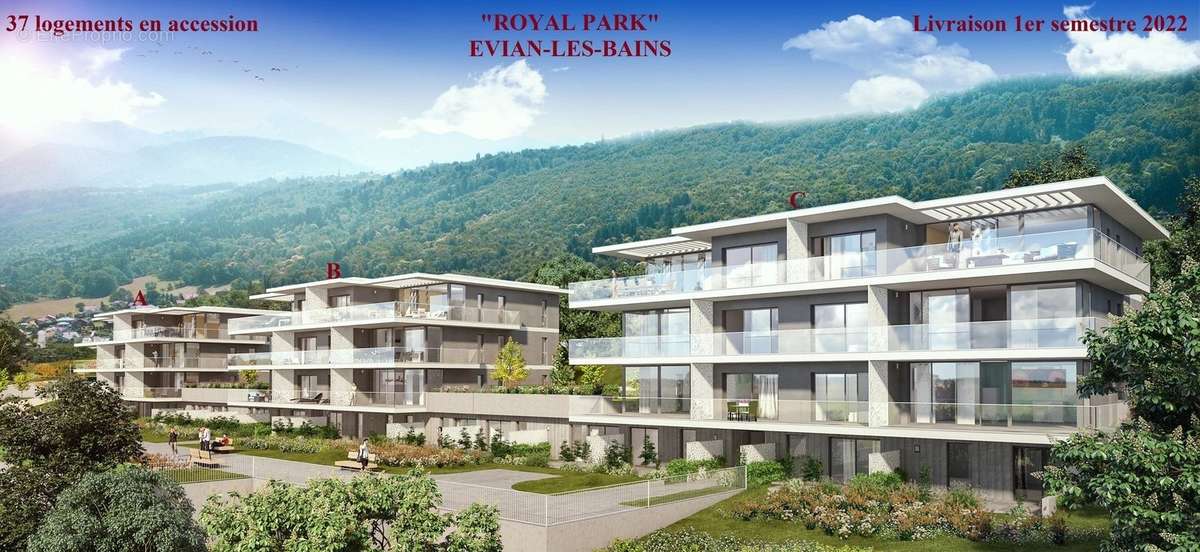 Appartement à EVIAN-LES-BAINS