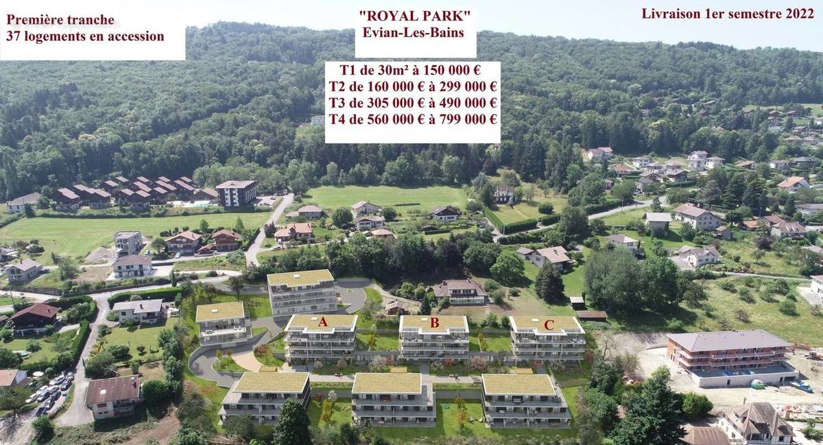 Appartement à EVIAN-LES-BAINS