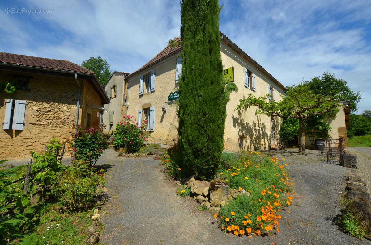 facade resto - Maison à MARCIAC