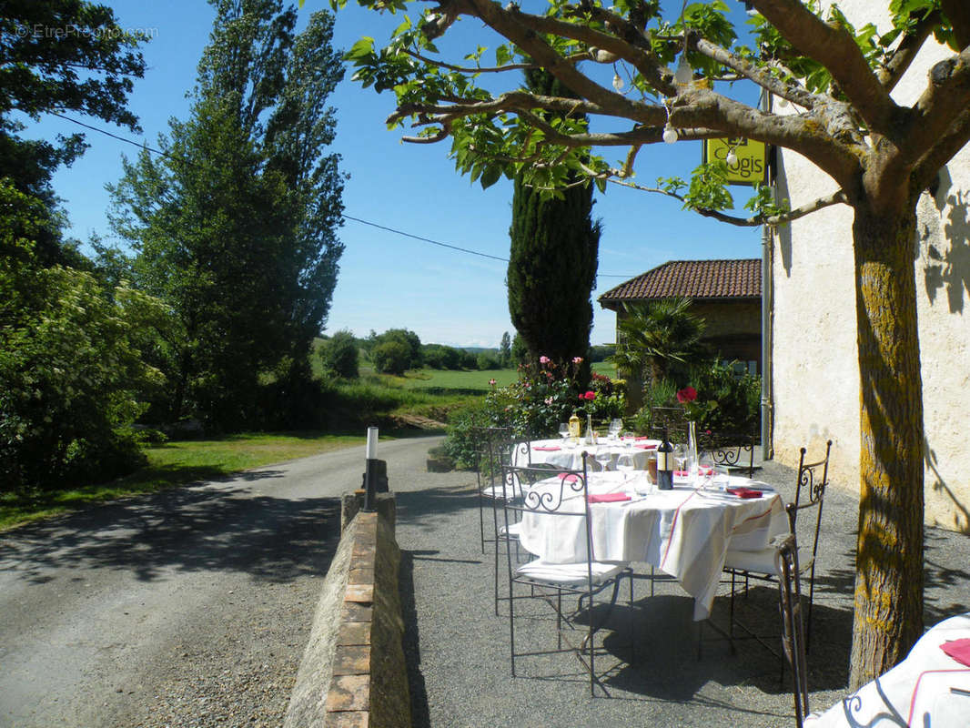 terrasse - Maison à MARCIAC