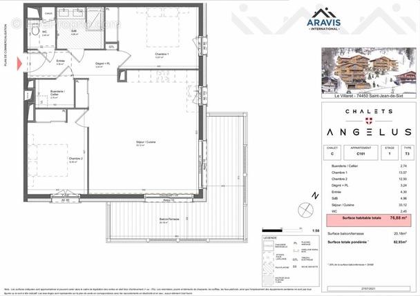 Appartement à SAINT-JEAN-DE-SIXT