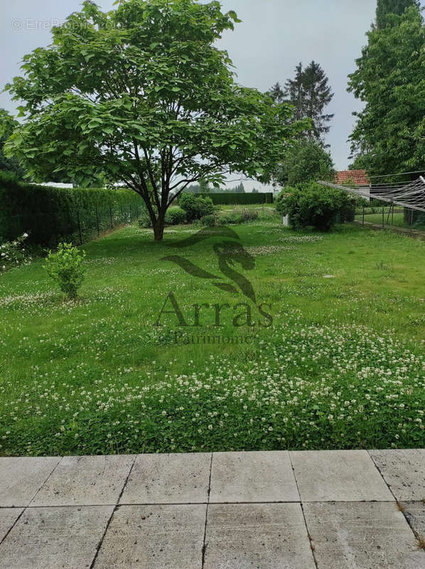 jardin-terrasse - Maison à BEAURAINS