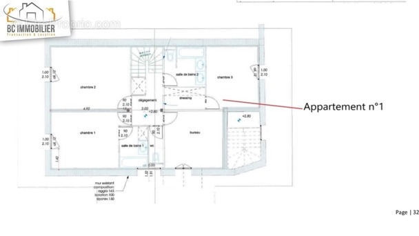 Appartement à PREVESSIN-MOENS