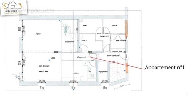 Appartement à PREVESSIN-MOENS