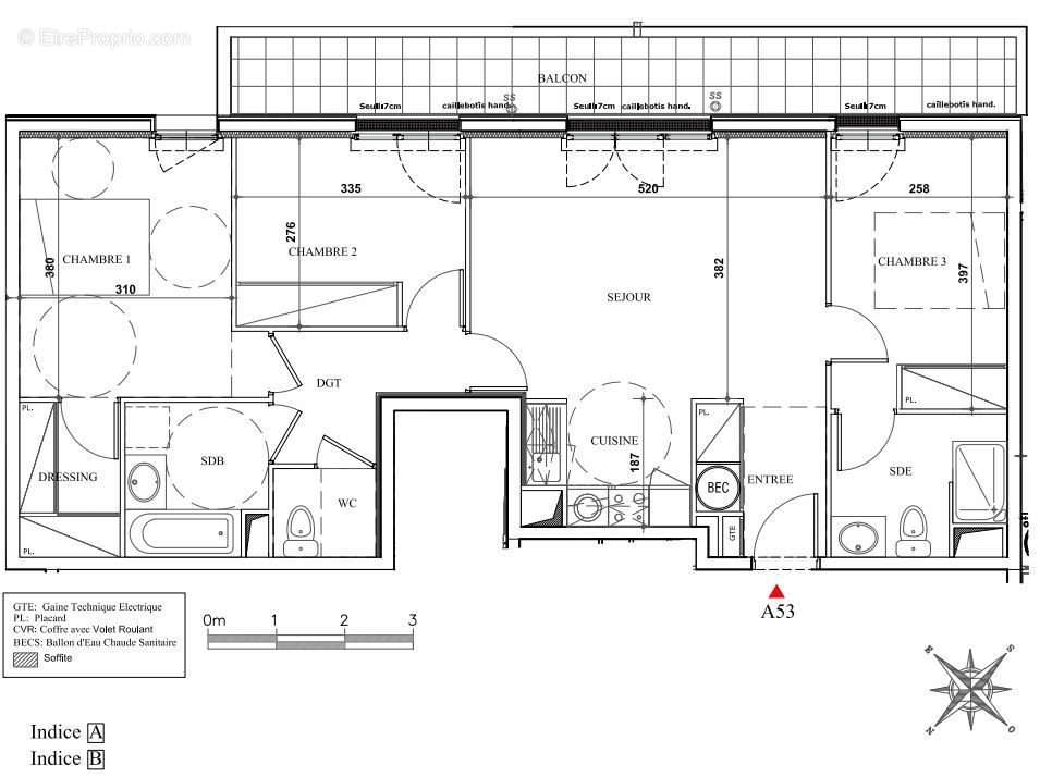 APPARTEMENT - AGENCE IMMOBILIERE ARGENTEUIL  - Appartement à ARGENTEUIL