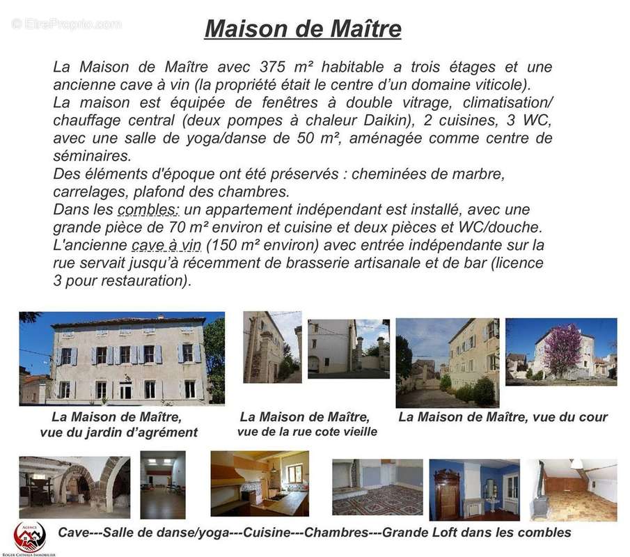 Maison à VENTENAC-EN-MINERVOIS