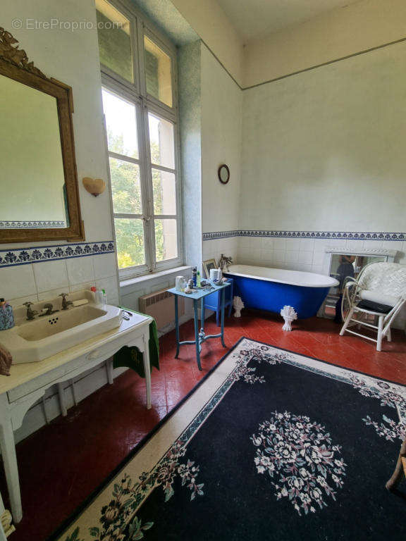 salle de bain - Maison à MAS-SAINTES-PUELLES