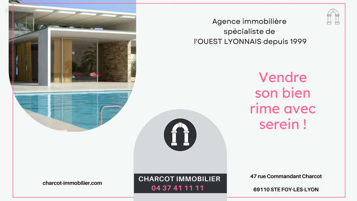 Appartement à SAINTE-FOY-LES-LYON