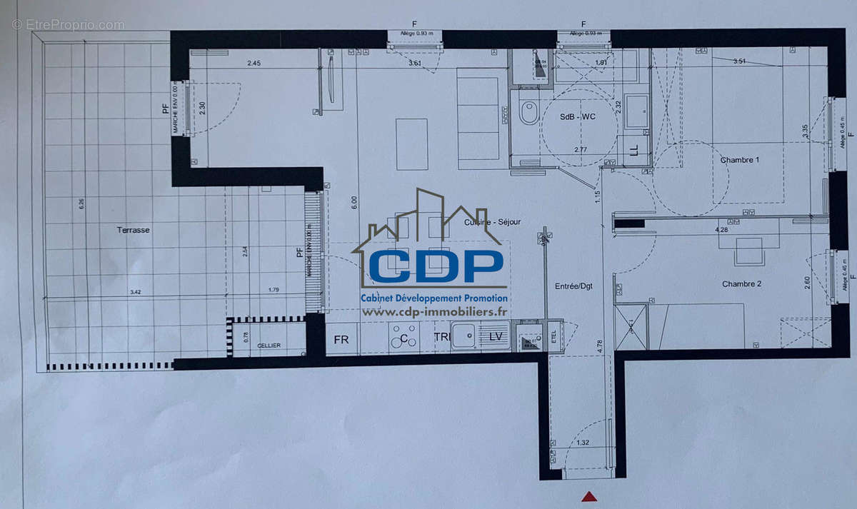 Plan - Appartement à ARPAJON