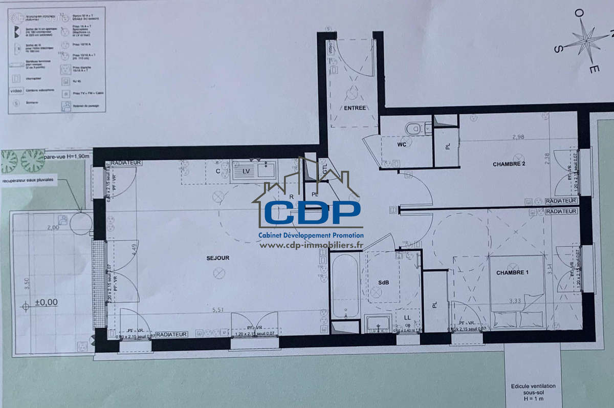 Plan - Appartement à ARPAJON