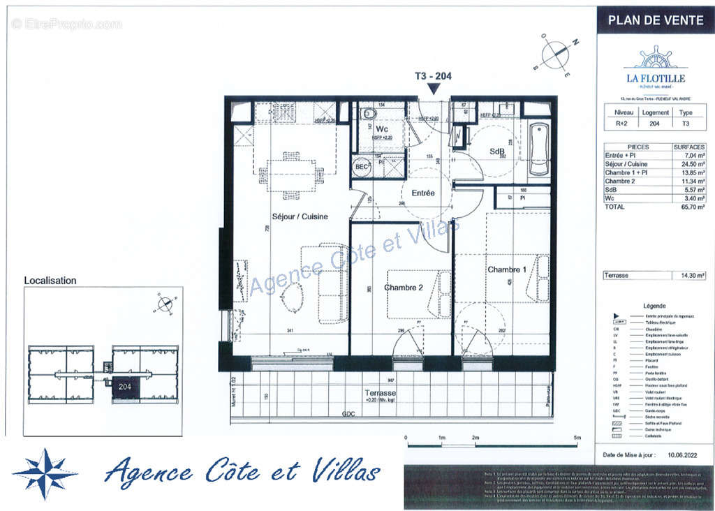 Appartement à PLENEUF-VAL-ANDRE