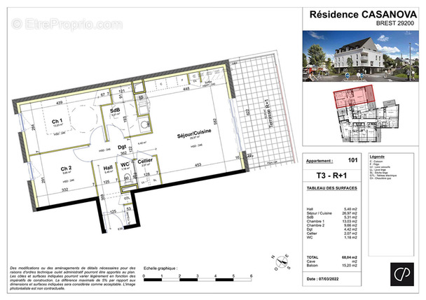 Appartement à BREST