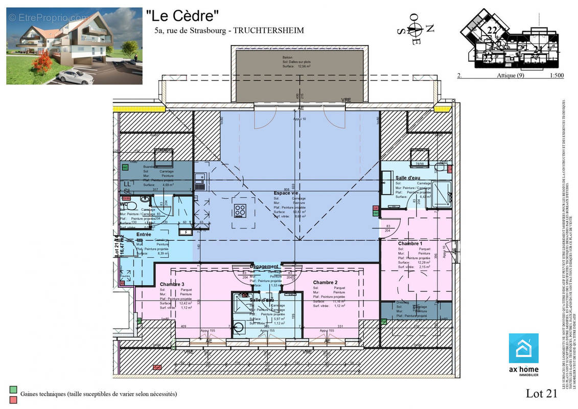 Appartement à TRUCHTERSHEIM