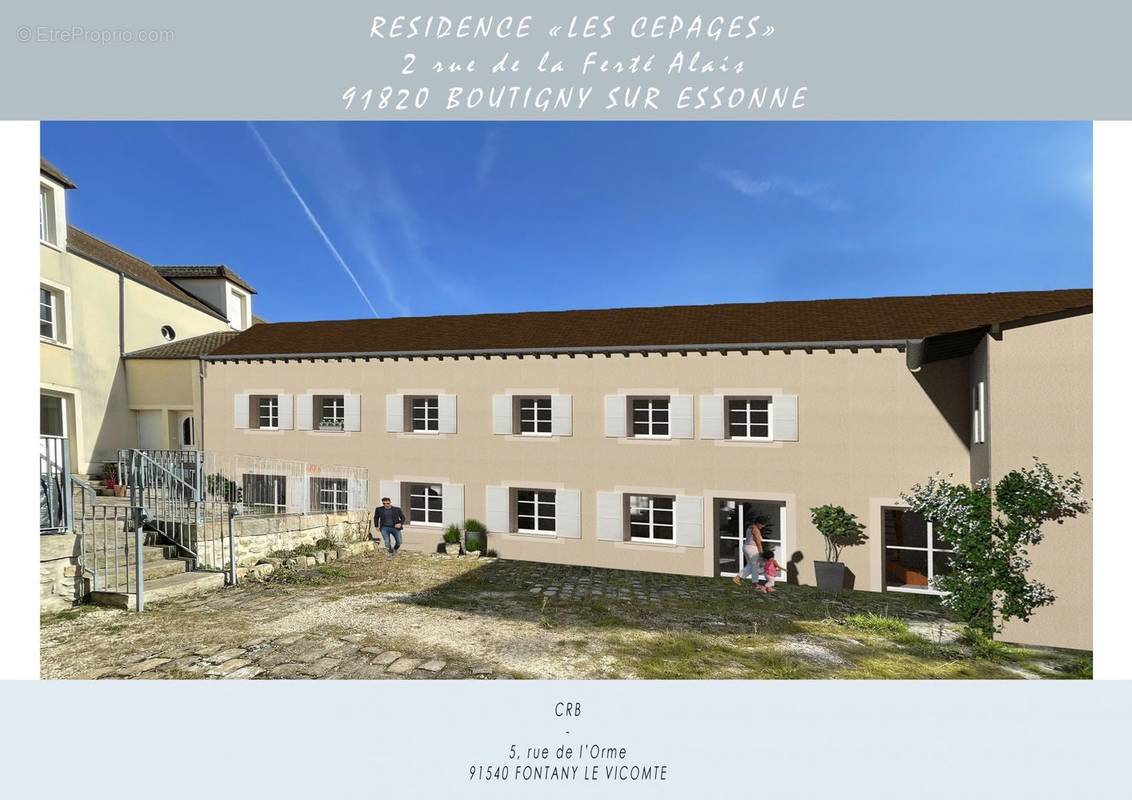 Appartement à BOUTIGNY-SUR-ESSONNE