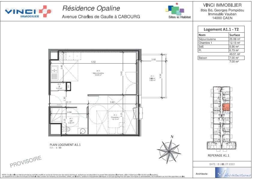 Appartement à CABOURG