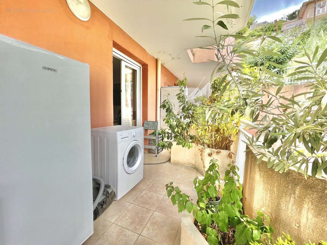 terrasse d&#039;angle -  chambre  - Appartement à ROQUEBRUNE-CAP-MARTIN