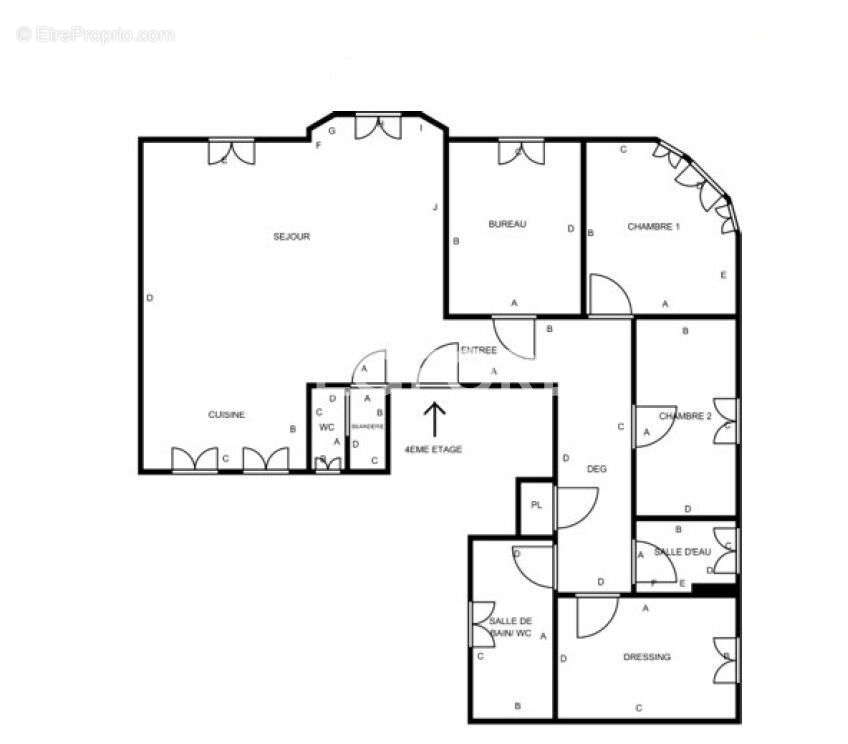 Appartement à BOIS-COLOMBES