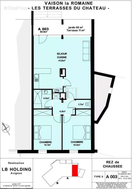 Appartement à VAISON-LA-ROMAINE