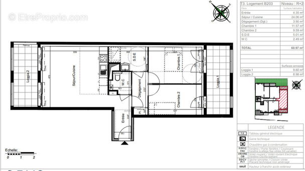 Appartement à SAINT-HERBLAIN