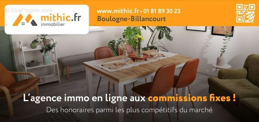 Appartement à BOULOGNE-BILLANCOURT