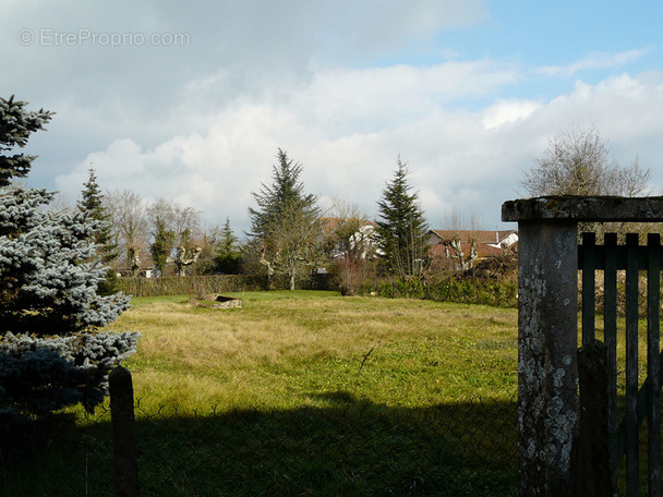 Terrain à PONT-DE-VAUX