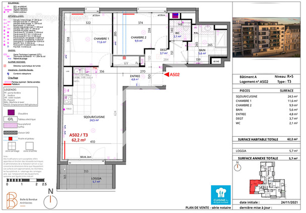 Appartement à METZ