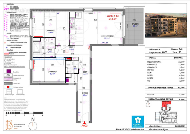 Appartement à METZ