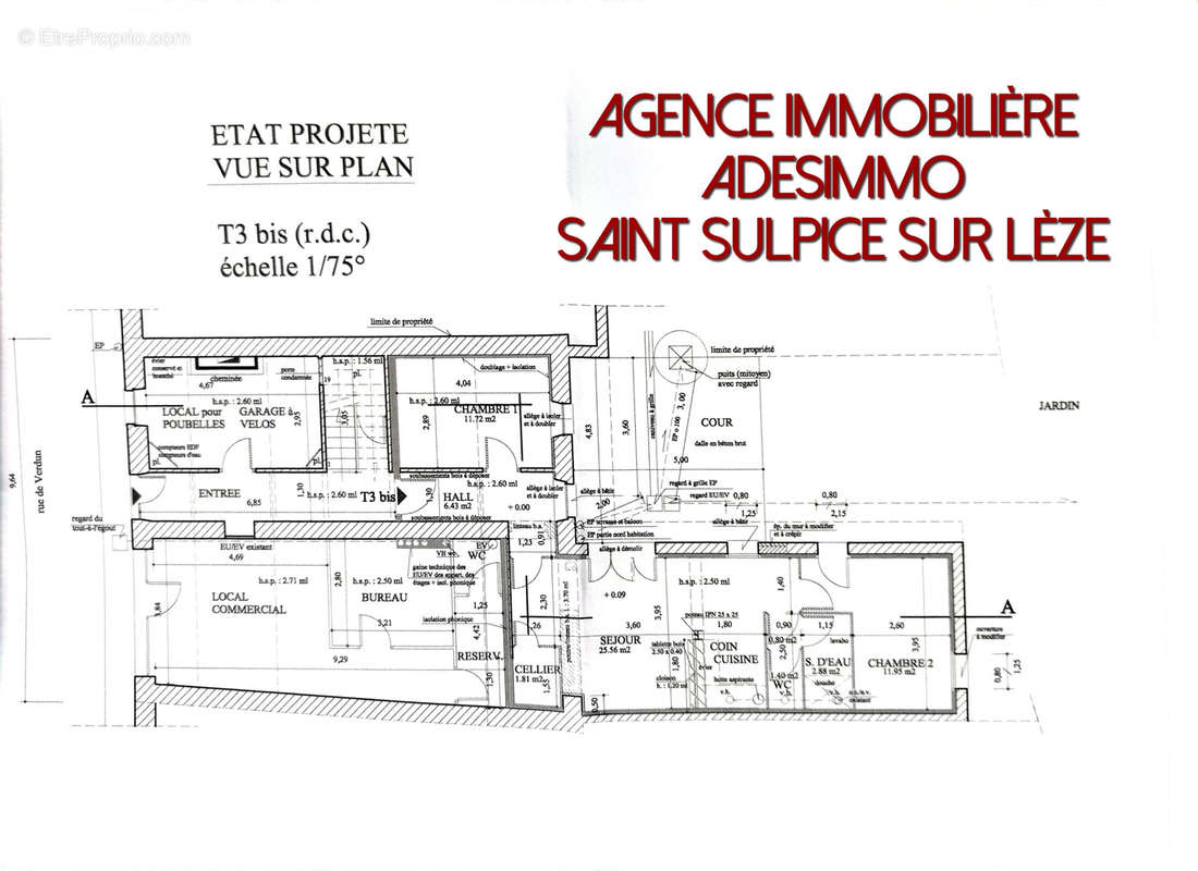 Appartement à SAINT-SULPICE-SUR-LEZE