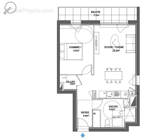 Appartement à LA ROCHE-SUR-YON