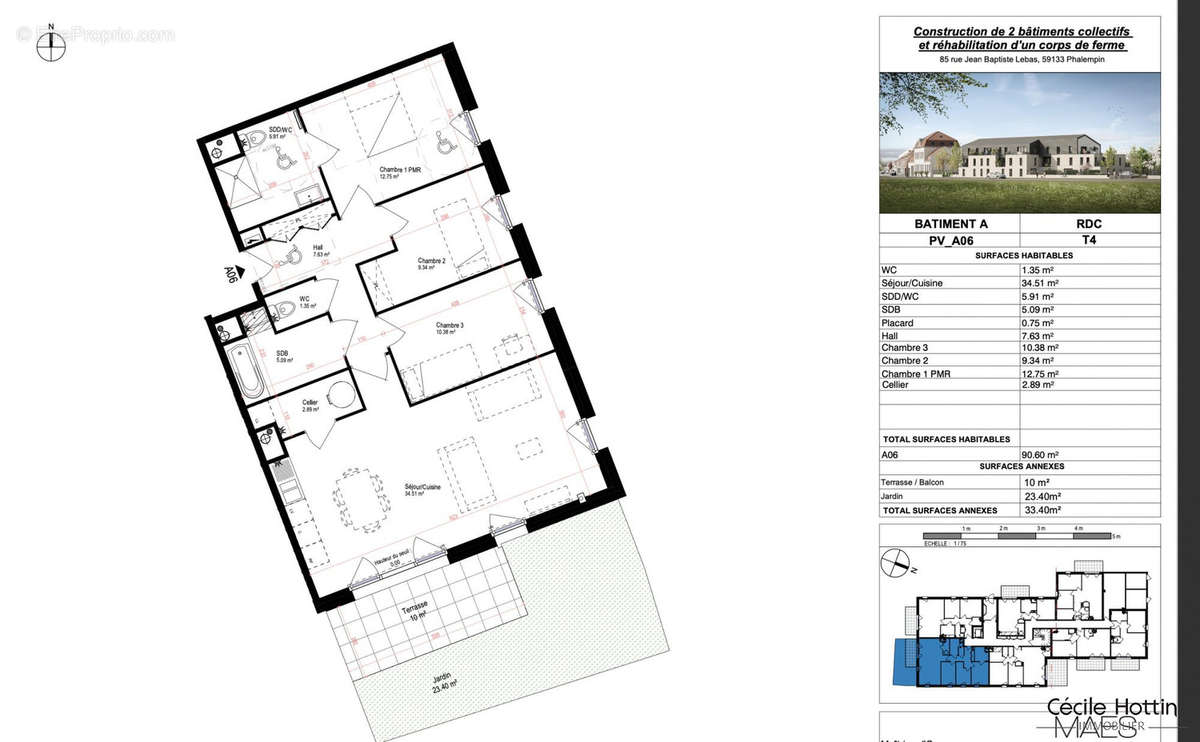 Appartement à PHALEMPIN