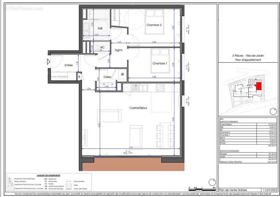 Appartement à BORMES-LES-MIMOSAS