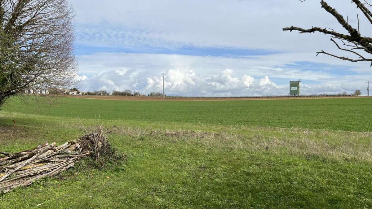 Vue dégagée - Terrain à SAINT-JEAN-D&#039;ANGELY