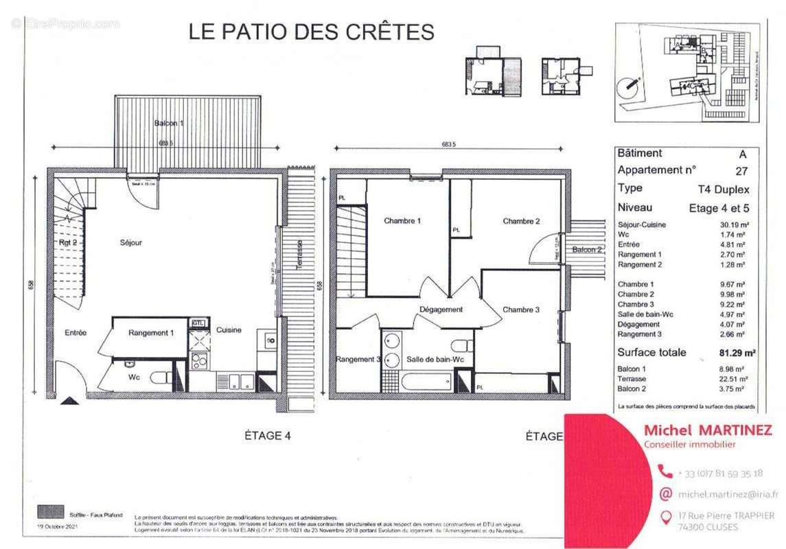 Appartement à CLUSES