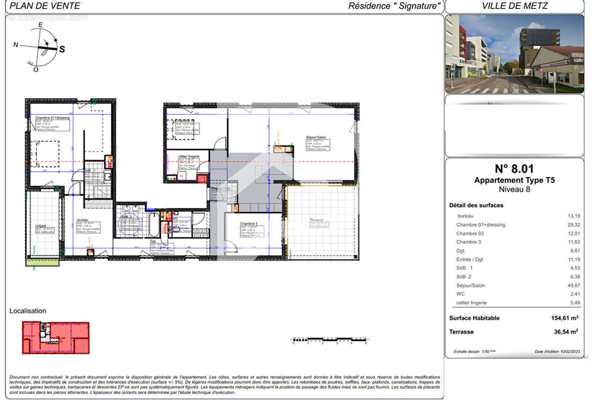 Appartement à METZ