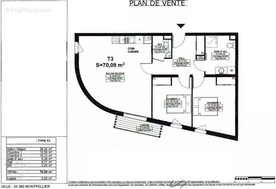 Appartement à MONTPELLIER