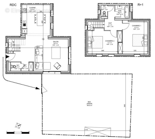 Appartement à RUEIL-MALMAISON