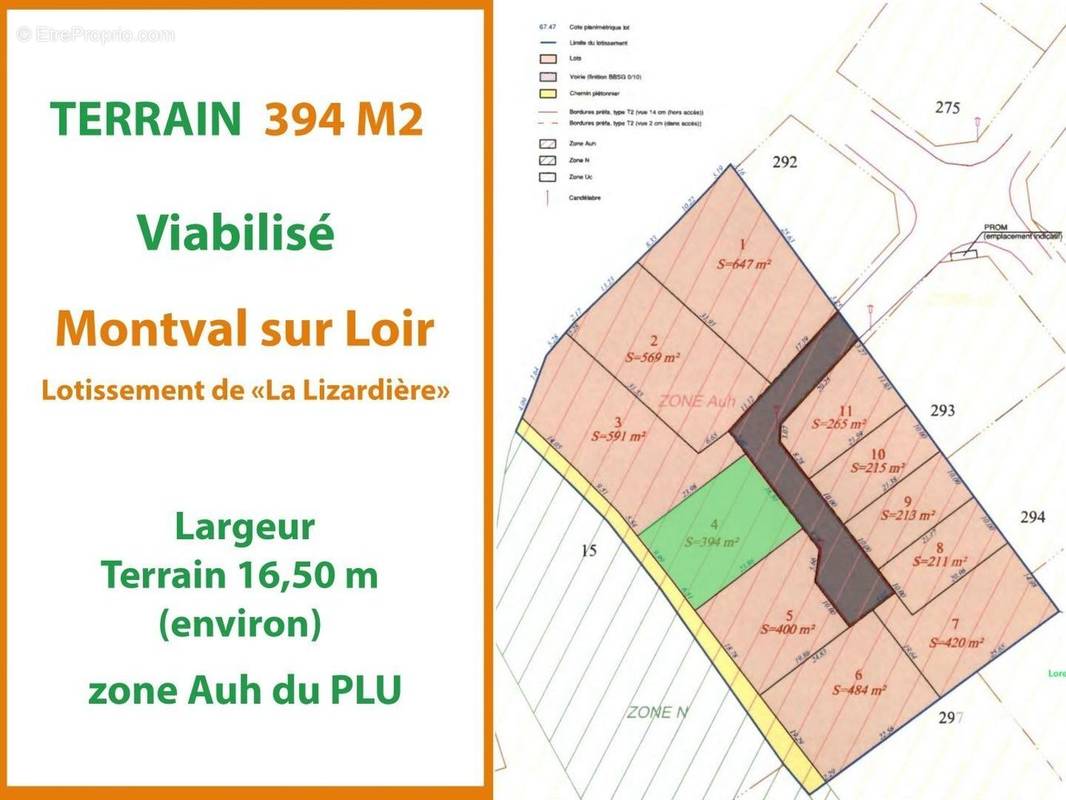 Photo 1 - Terrain à VOUVRAY-SUR-LOIR