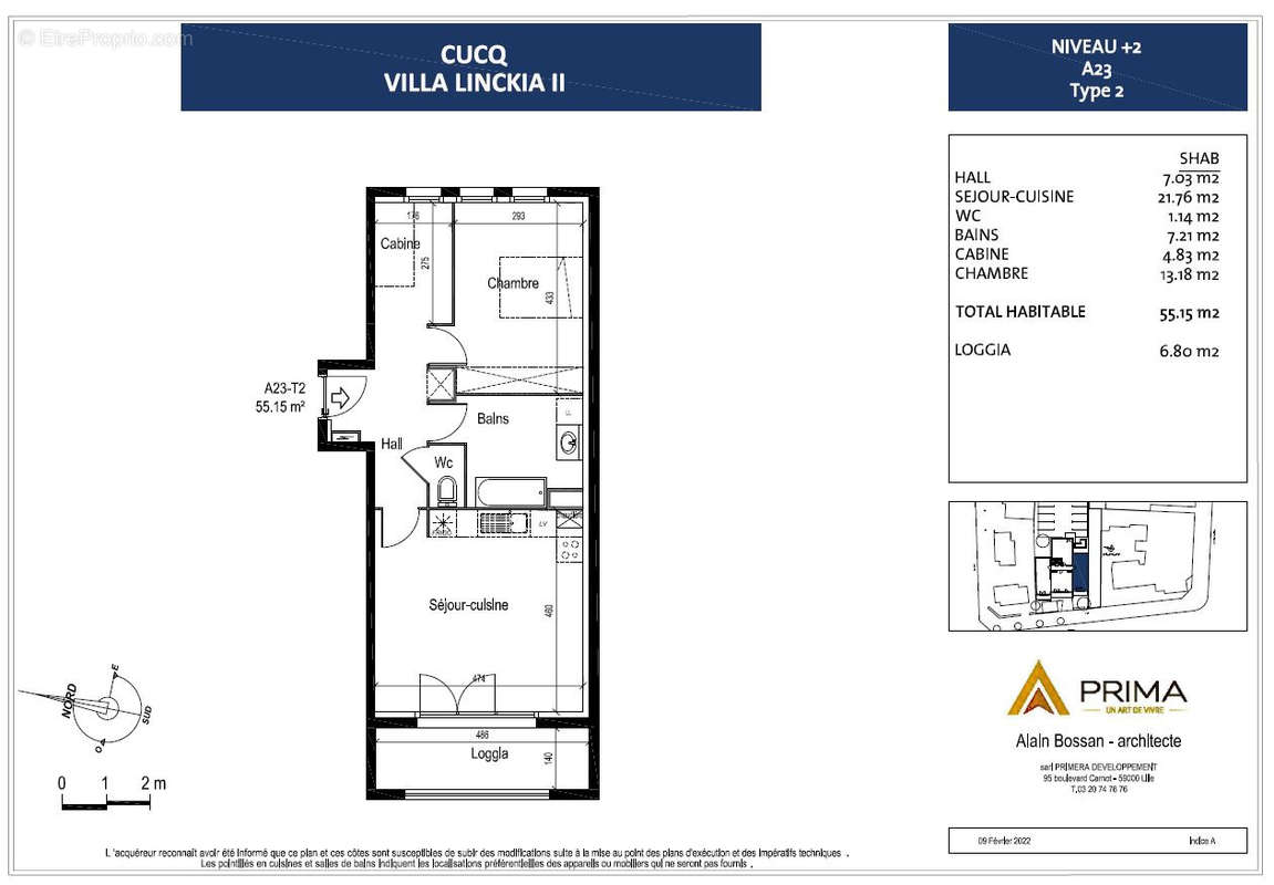 Appartement à CUCQ