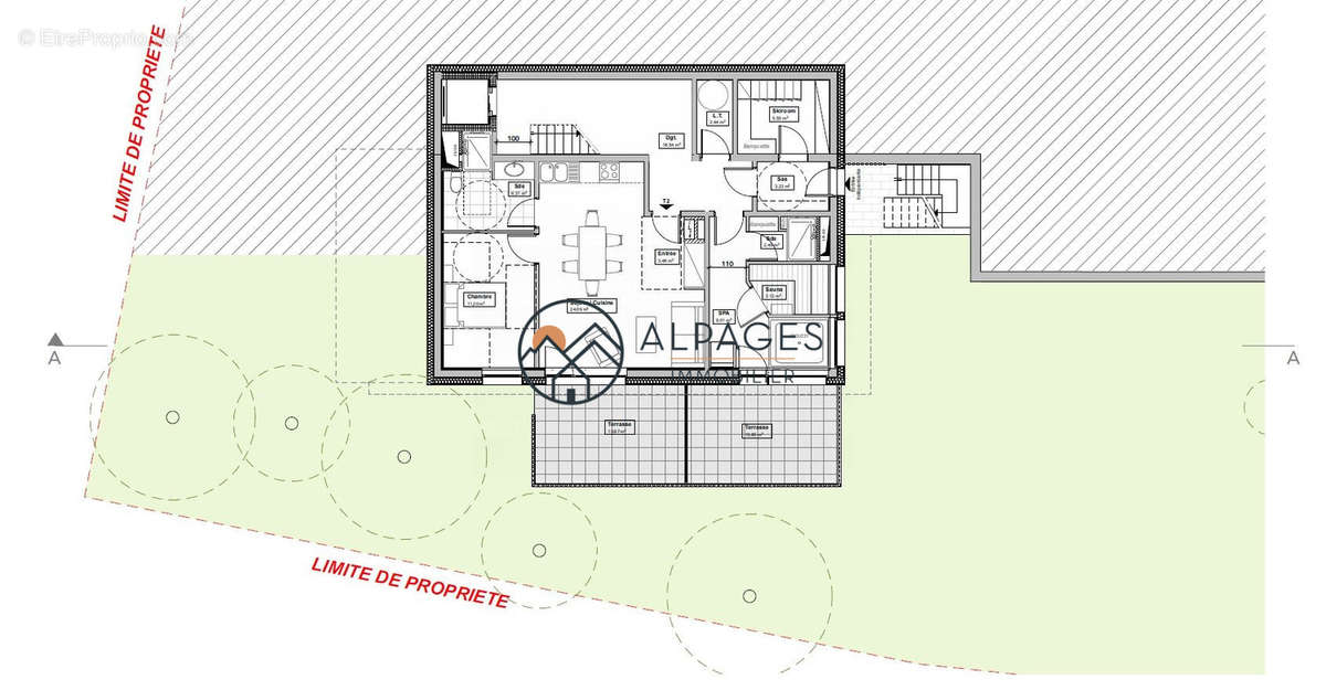 Plan R-1 - Maison à VARS