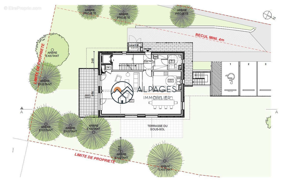 Plan RDC - Maison à VARS