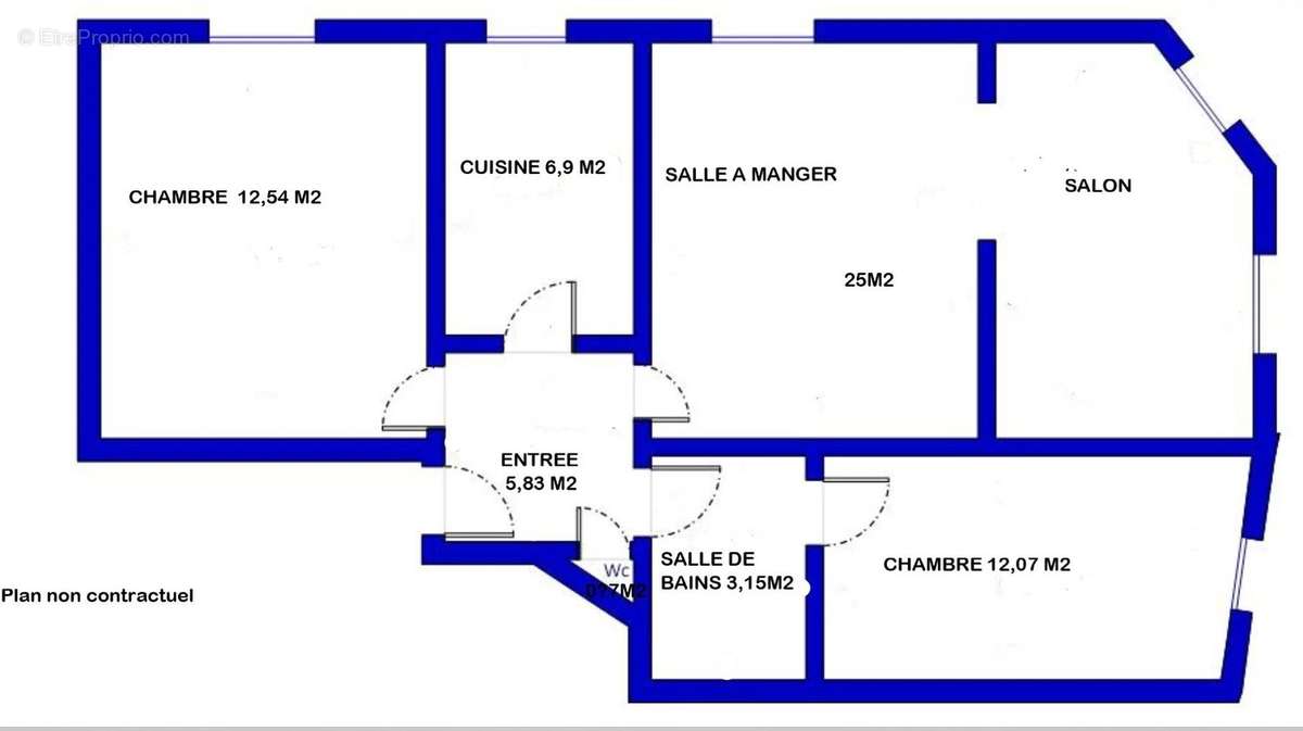 Appartement à PARIS-14E