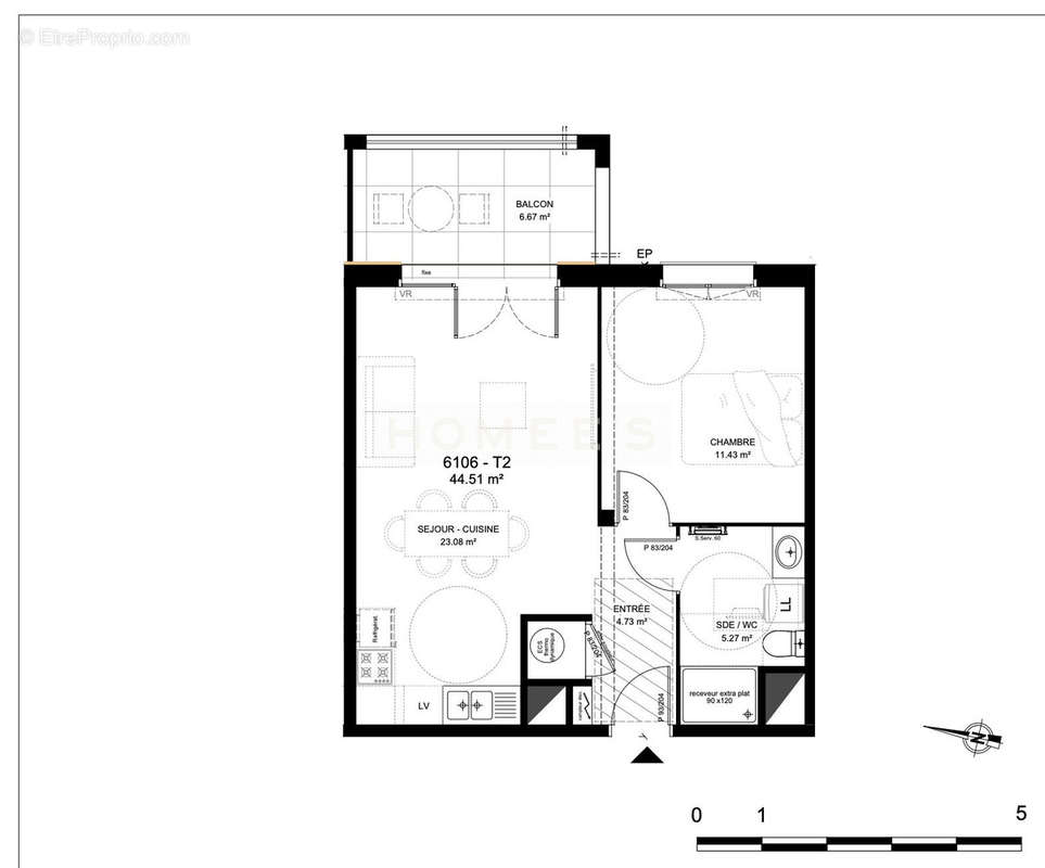 Appartement à SAINT-VINCENT-DE-TYROSSE