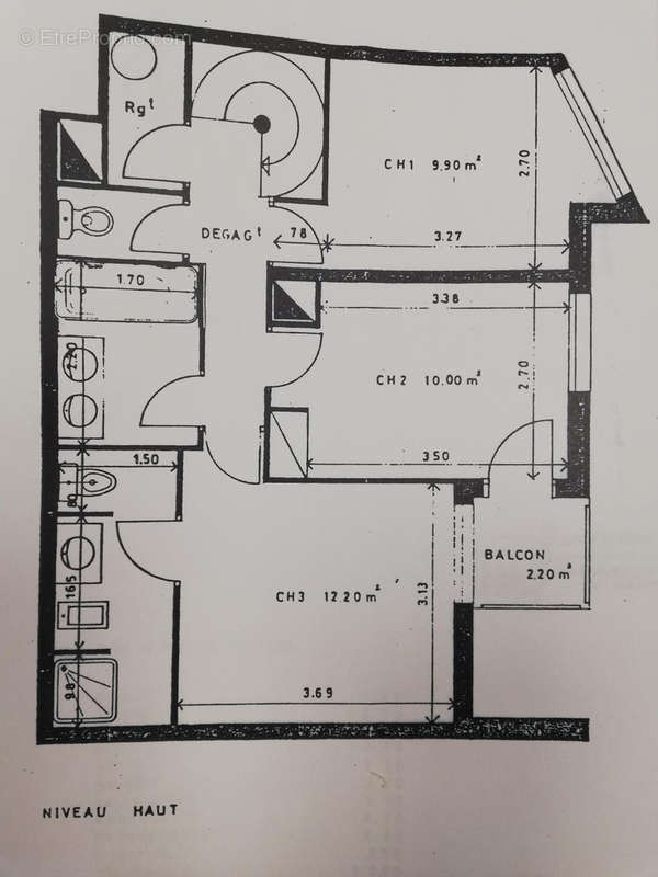 Appartement à BOULOGNE-BILLANCOURT